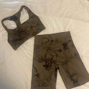 Vitality Biker Short Set (barely worn)